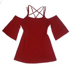 Croosback Off The Shoulder Dress